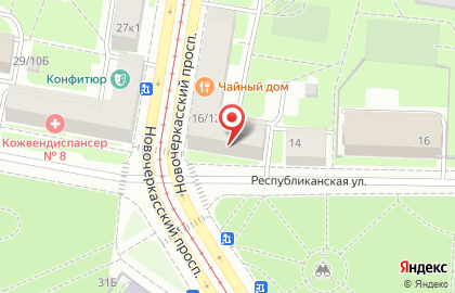 33-я адвокатская консультация Санкт-Петербурга на карте