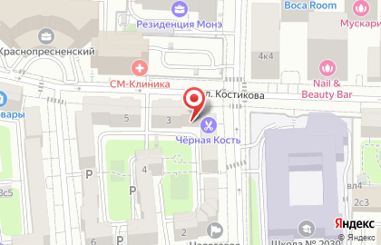 ОАО Энерготехмонтаж на улице Костикова на карте