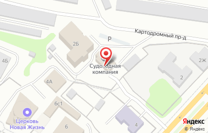 Петрозаводская судоходная компания на карте