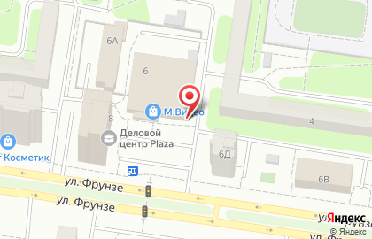 Пиццерия Папа Джонс в Автозаводском районе на карте