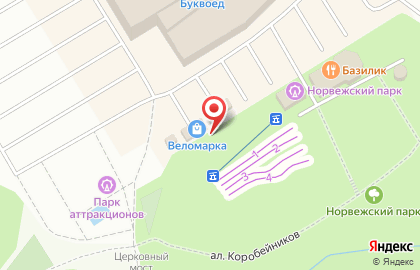 Специализированный магазин фейерверков Праздник-маркет на Лесном проспекте на карте