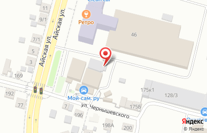 Строительная компания Техносервис в Кировском районе на карте