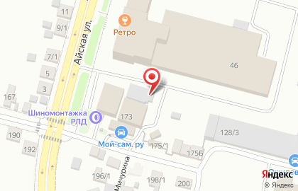 Строительная компания Техносервис в Кировском районе на карте