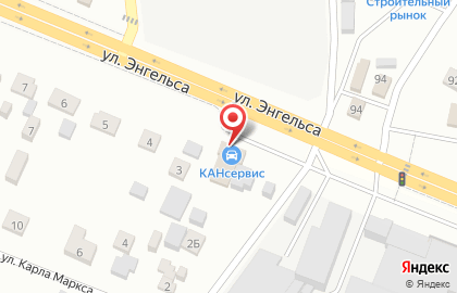 Автосервис Кан на карте