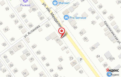 Мастерская заточки инструмента в Краснооктябрьском районе на карте