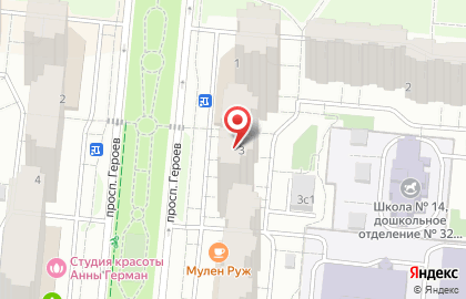 Студия N1 на карте