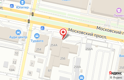 Торговая компания Техноавиа на Московском проспекте на карте