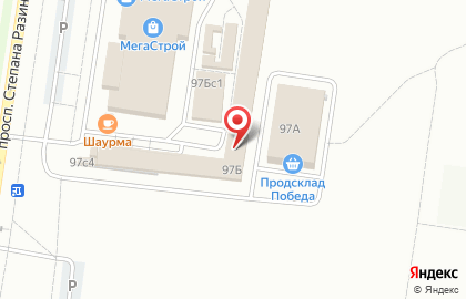 Магазин товаров для ремонта в Автозаводском районе на карте