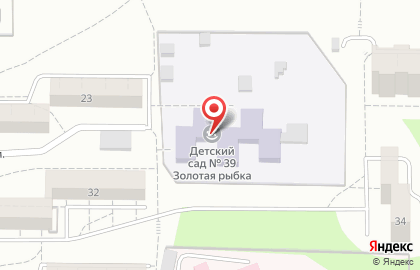 Детский сад №39, г. Березовский на карте