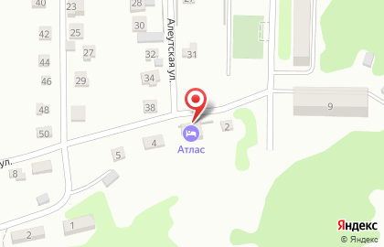Гостевой дом Атлас в Петропавловске-Камчатском на карте