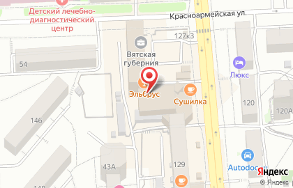 Магазин свежей выпечки свежей выпечки на улице Карла Маркса на карте