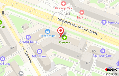 Магазин Gloria Jeans на Площади Гарина-Михайловского на карте