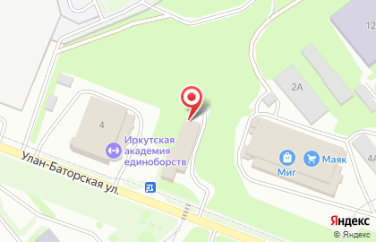 Иристон в Свердловском округе на карте