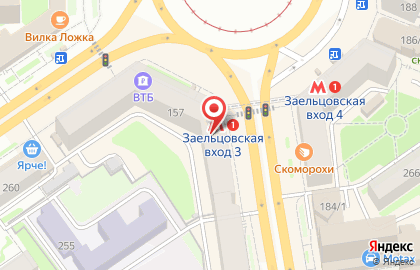 Сеть центров мобильной электроники и цифровой техники Цифроград в Заельцовском районе на карте