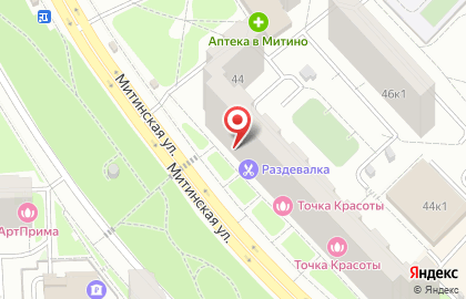 Центр диагностики CMD на метро Митино на карте