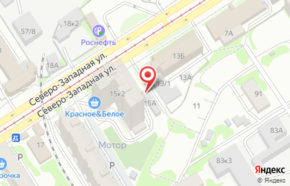 Торговая компания в Железнодорожном районе на карте