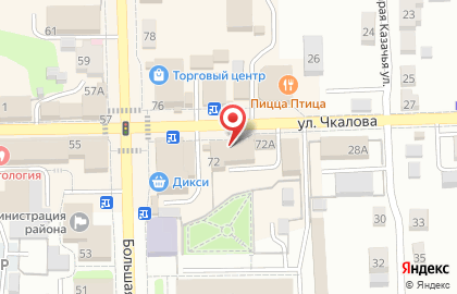 Офис продаж Билайн в Козельске на карте