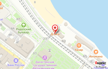 Продуктовый магазин в Махачкале на карте