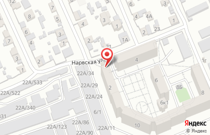 Продуктовый магазин в Волгограде на карте