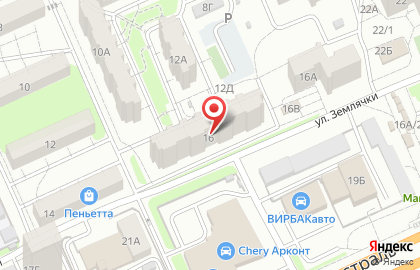 Автомат по продаже воды ВолгаВита в Дзержинском районе на карте