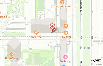 Пекарня-кондитерская Хлеберев в Центральном районе на карте