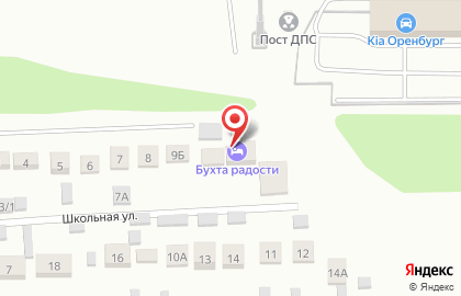 Сауна Бухта радости в Ленинском районе на карте