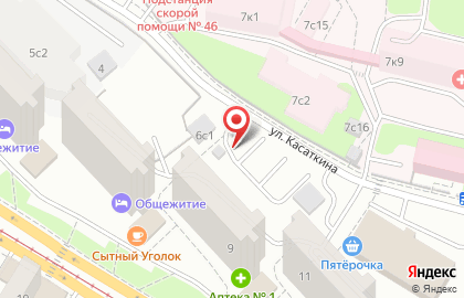 Автостоянка Мгса в Алексеевском районе на карте