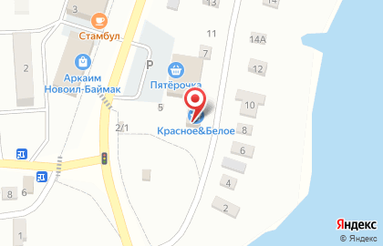 Красное & Белое в Уфе на карте