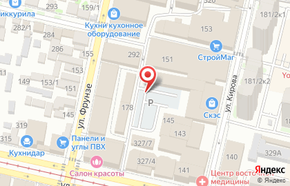 Столовая Щи Борщи в Западном районе на карте