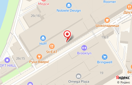 Салат-бар MixSalad на улице Ленинская Слобода на карте