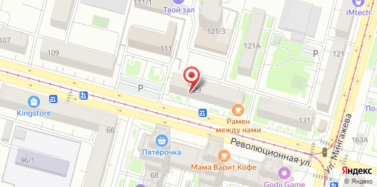 Мужская парикмахерская N1 на карте