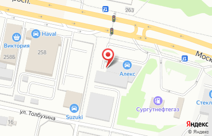 Магазин автозапчастей Emex на Московском проспекте на карте