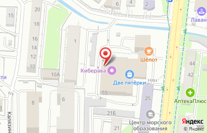 Учебный центр парикмахерского искусства и визажа Микс на карте