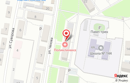 Страховая компания АльфаСтрахование-ОМС на улице Чехова на карте