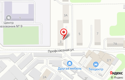 Холидей на Профсоюзной улице на карте