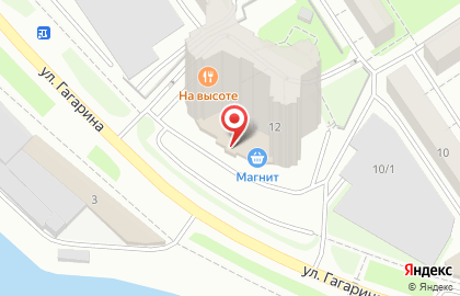 Фитнес-клуб Fitness Plaza на улице Гагарина на карте