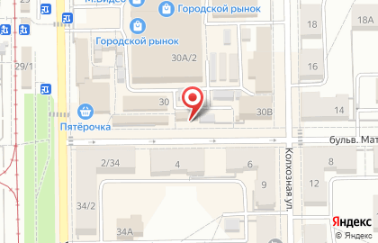 Магазин Березка в Уфе на карте