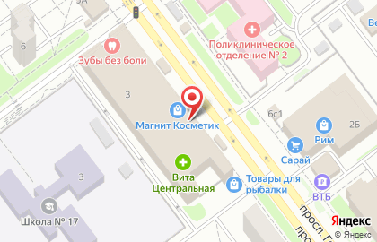 Магазин бытовой химии и одноразовой посуды Удачная покупка на проспекте Генерала Тюленева на карте