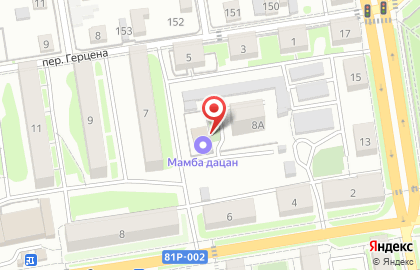 Автостоянка в Улан-Удэ на карте