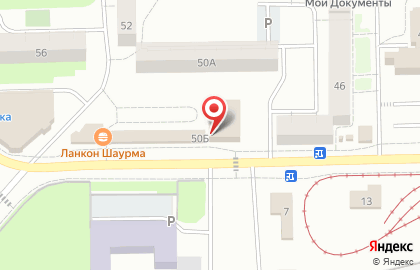 Супермаркет Магнит на улице Металлургов на карте