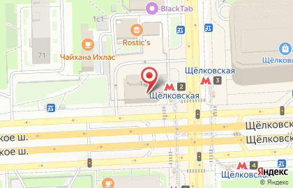 Чайхана Самарканд в Москве на карте