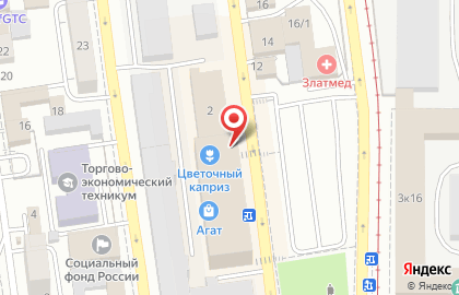 Фирменный магазин товаров для сна Аскона на улице Ленина на карте