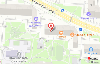 Магазин цветов в Москве на карте
