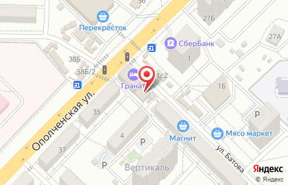 Магазин мяса на ул. Батова, 6Б на карте
