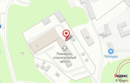 Информационно-аналитическое управление Пожарно-спасательный центр на улице Маршала Ерёменко на карте