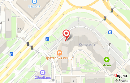 Центр обоев Премьера в Октябрьском районе на карте