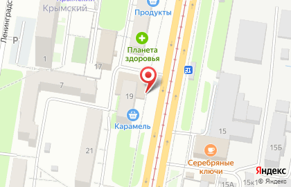 Супермаркет Магнит в Ижевске на карте