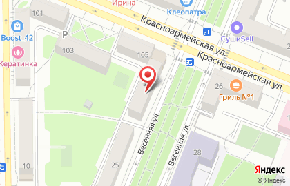 Центр восточной медицины Капли дождя на Весенней улице на карте