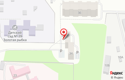 Продовольственный магазин на Театральной улице на карте
