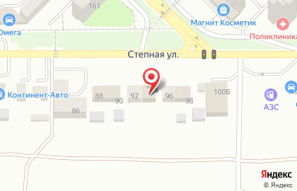 Торгово-производственная компания Фабрика носков на Степной улице в Волгодонске на карте